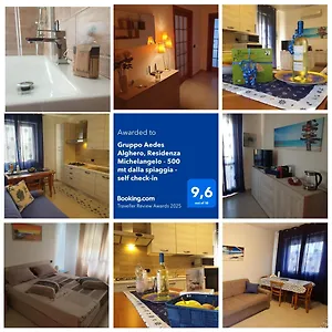 Appartamento Aedes Residenza Michelangelo - 500 Mt Dalla - Self Check-in, Alghero